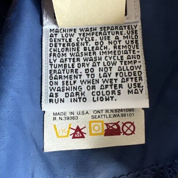 VTG Roffe 360 One Piece Spring Snow Ski Powder Shell Suit Womens M Blue Snowsuit - Picture 6 of 15